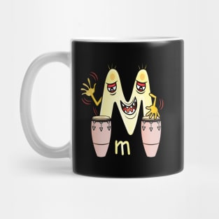 Funny Alphabet Lore Letter M Mug